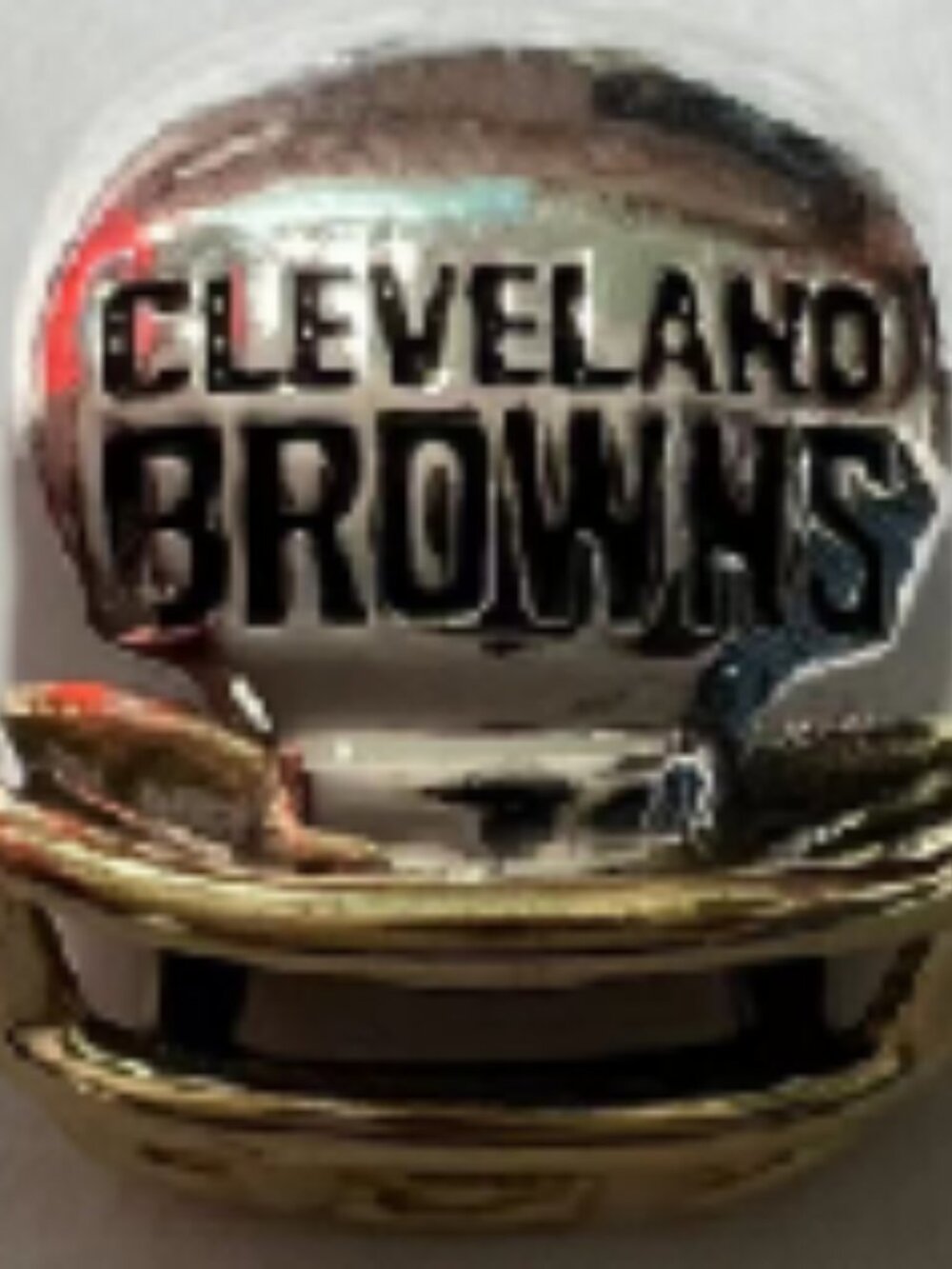 Pandora Cleveland Browns Charm Football Helmet Bead Charm